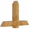 Ekena Millwork Eugene Rough Sawn Timber Gable Bracket, Western Red Cedar, 48"W x 32"H x 6"D x 6"F, 16/12 Pitch GBW048X32X0606EUG00RWR - alternate 3